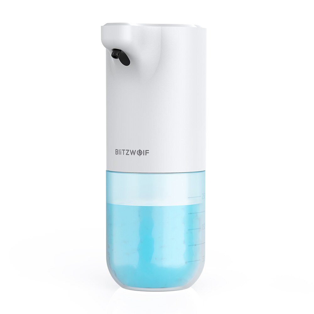 BlitzWolf BW-FD3 Automatic Soap Dispenser - 300ml Touchless Foam Dispenser - USB Rechargeable - IPX4 Waterproof