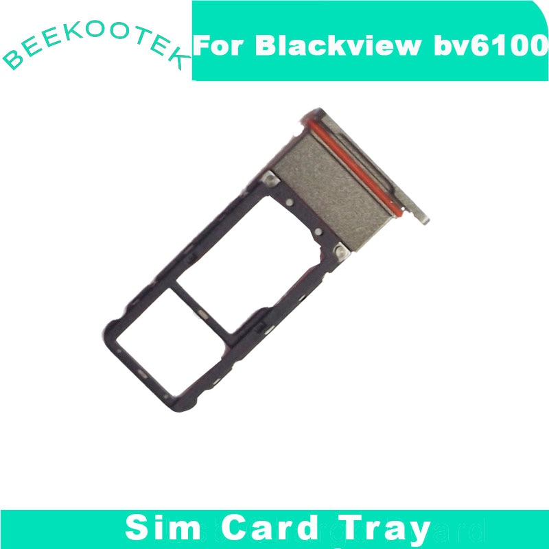 Original Blackview BV6100 SIM Card Holder Tray Slot Replacement Part For Blackview BV6100 SIM Card Slot Tray Holder Adapter