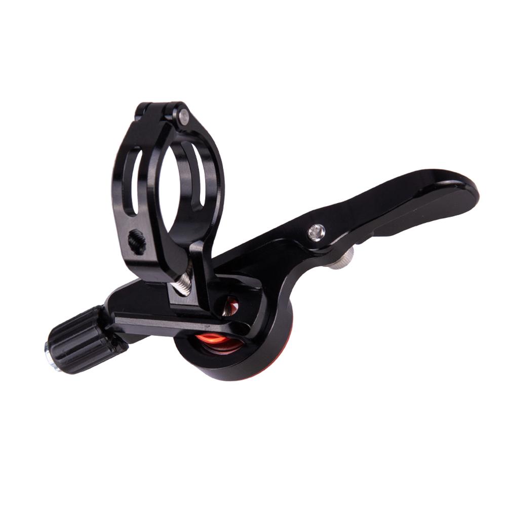 Mtb dropper fjärrhandtag 1x justerbar sadelstolpe under bar universal shifter style cable hendel mekanisk droppers sadelstolpe 4