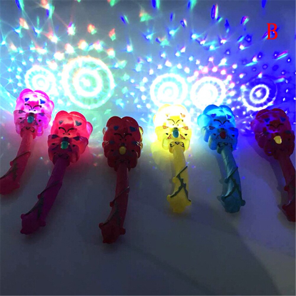 1pc Light-Up Glowing Rod Toys LED Light Up Multi Style Flashing Glow For Party Toys Luminous Toy: 2