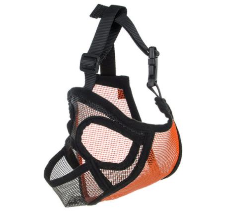 Haustier Kleine Hund Französisch Bulldogge Maulkorb Hund Maus Korb Atmungsaktiv Maulkorb für Hunde: 4 / XS Nacken26-34cm
