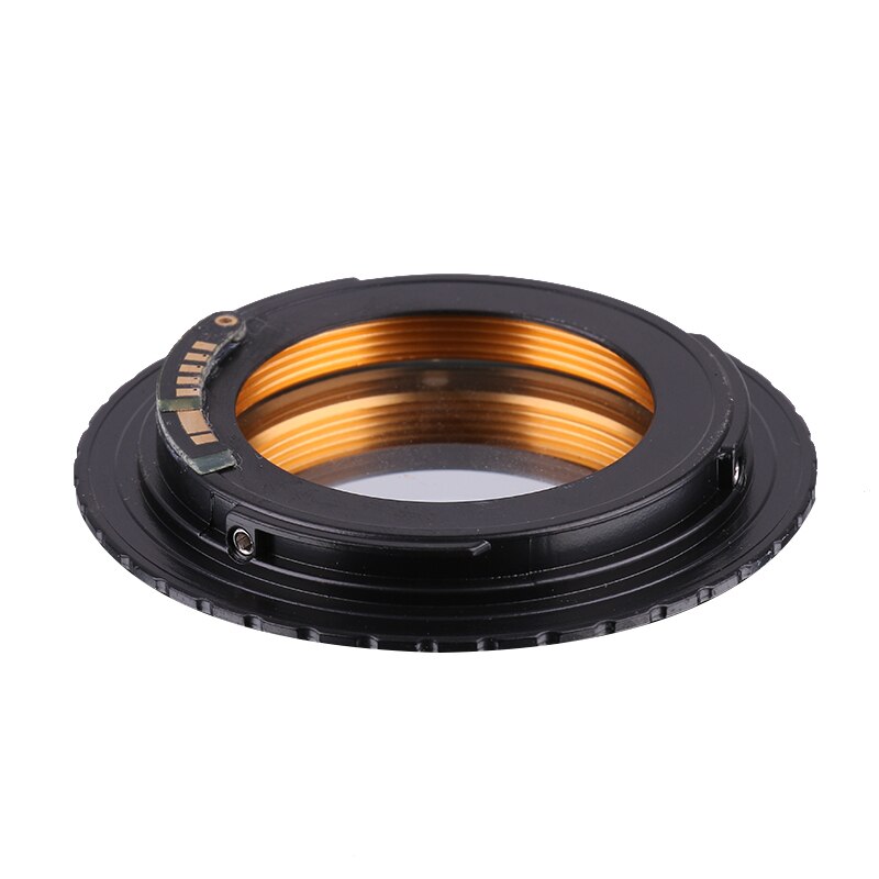 Lens Adapter M42-EOS AF Bevestig w/Chip Adapter Ring voor M42 Lens messing om voor Canon EOS 750D 200D 80D 1300D 9th Generatie