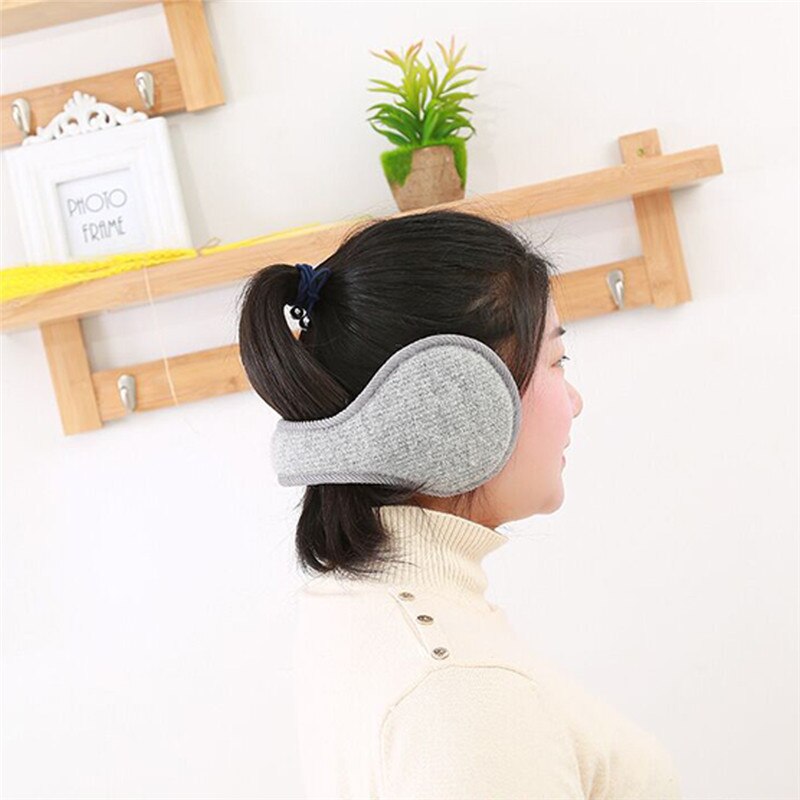 Korvalaput korvalaput korvalämmittimet pääpanta säädettävä naisten miehet tytöt pojat talvi: Harmaa