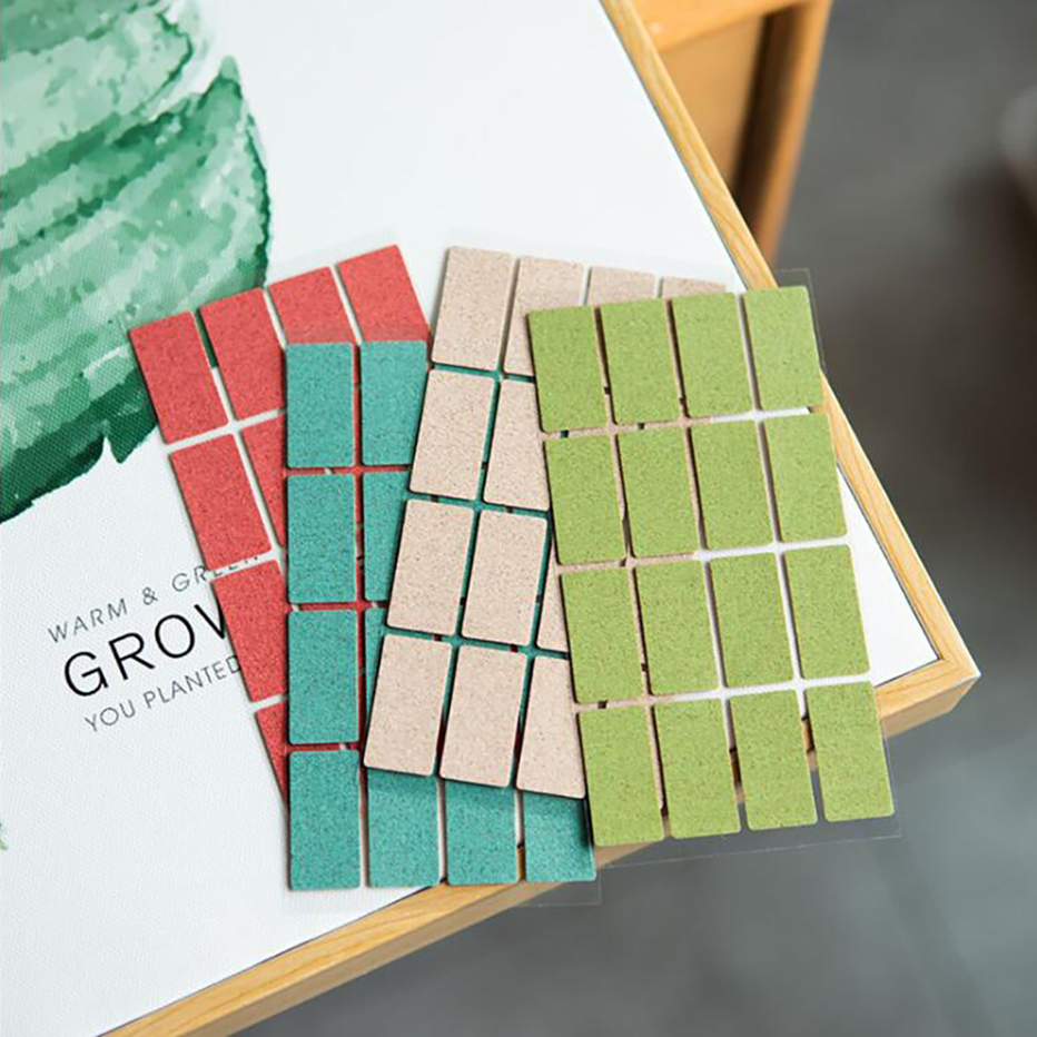 Round Rectangle Square Shape Stickers Self Adhesive Waterproof Bottles Jars Packing Decoration Label Office Index Sticker