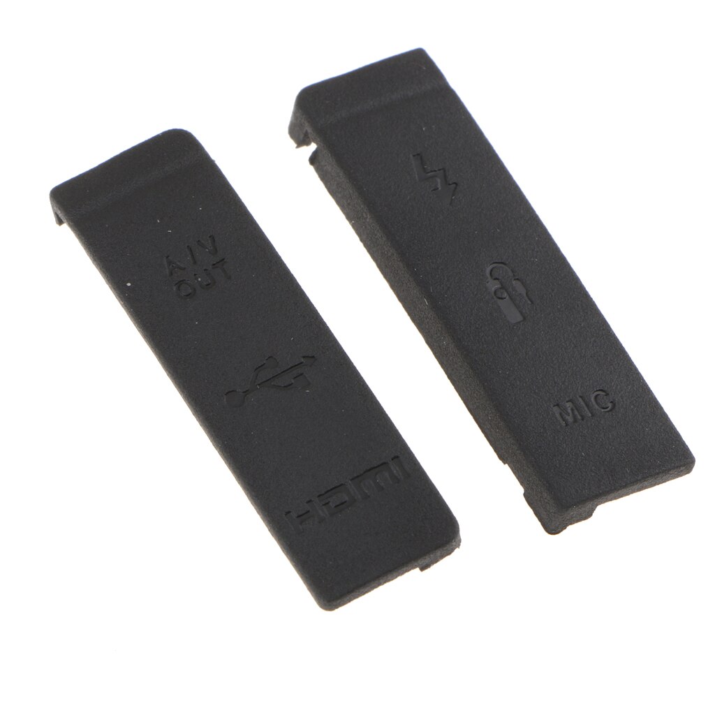 For Canon EOS 5D2 5D Mark II USB MIC Flash Interface Cover Rubber Replacement
