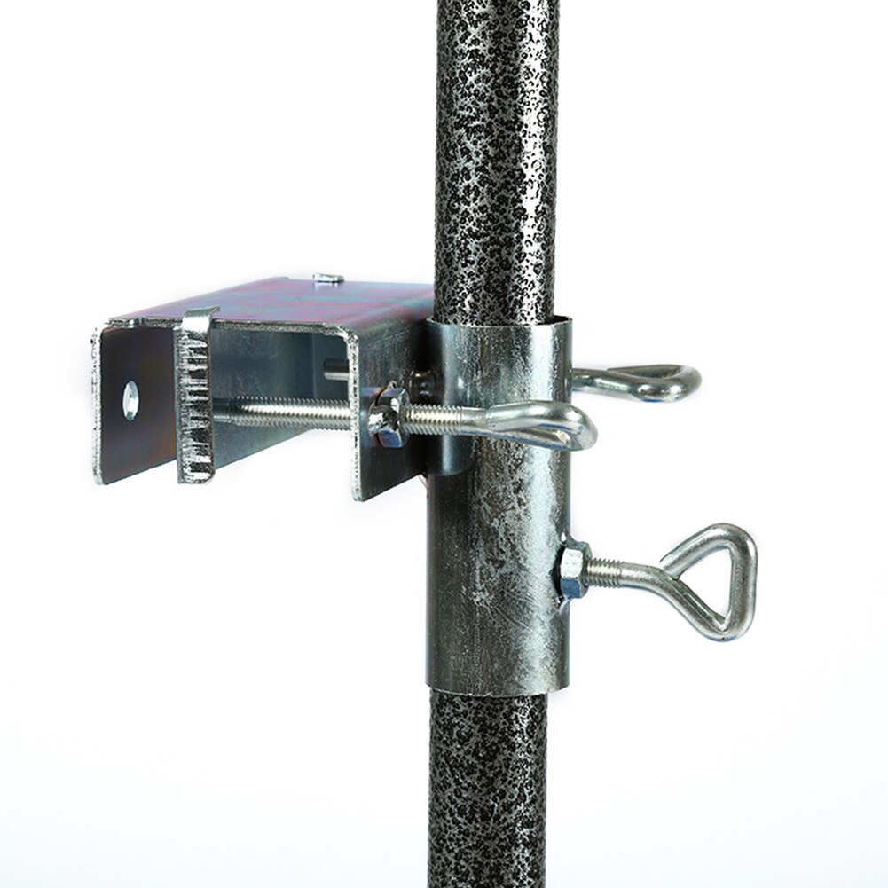 Patio Balcony Beach Umbrella Stand Bracket Courtyard Metal Stable Parasol Fixed Clip Outdoor Garden Heavy Duty Holder Rain Gear