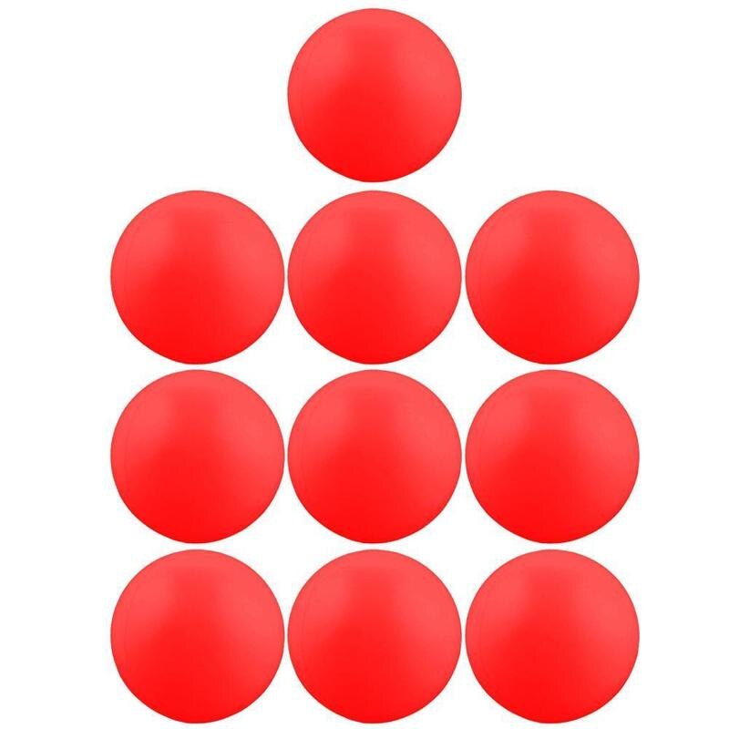 10 stk / lot hvid øl pong bolde bolde ping pong bolde hvid pong tennis drikkebord ping vaskbar træningsbold  w0 w 1: C