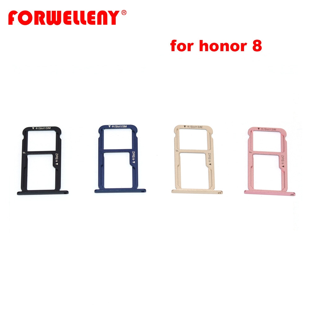 Huawei honor 8 honor 8 micro sim-kortin pidike paikka lokero adapterit frd -l09 frd -l19 frd -l14 frd -al00 musta sininen kulta pinkki
