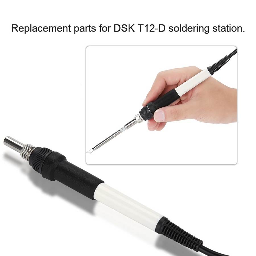 Soldering Handle for DSK T12-D Soldering Station&Soldering Iron Tip DC 12-24V SG