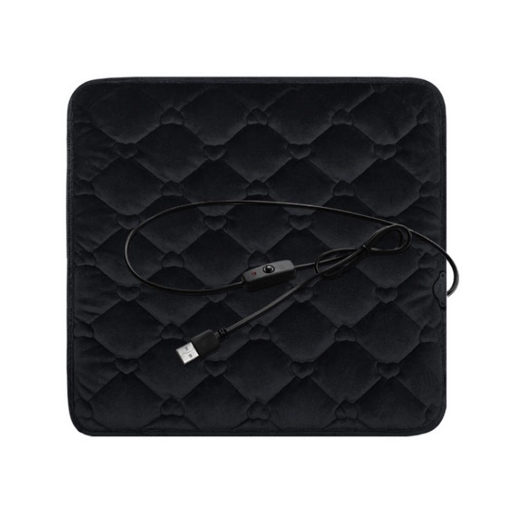 Car Heated Seat Cushion Cover Auto USB Heat Heater Warmer Pad Universal Heated Seat Covers Pad Car Interior Accessories