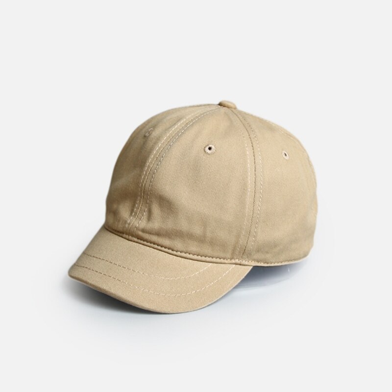 Koreaanse Versie Korte Rand Effen Kleur Dad Hoed Hip Hop Unisex Lente Zomer Soft Top Baseball Cap Klittenband Verstelbare Snapback: 1