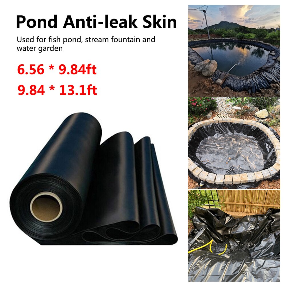 Pond Liner Skin Anti-leakage Heavy Duty Tear-Resistant Pond Liner For Water Garden Supplies Streams Fountains Landscaping Pool