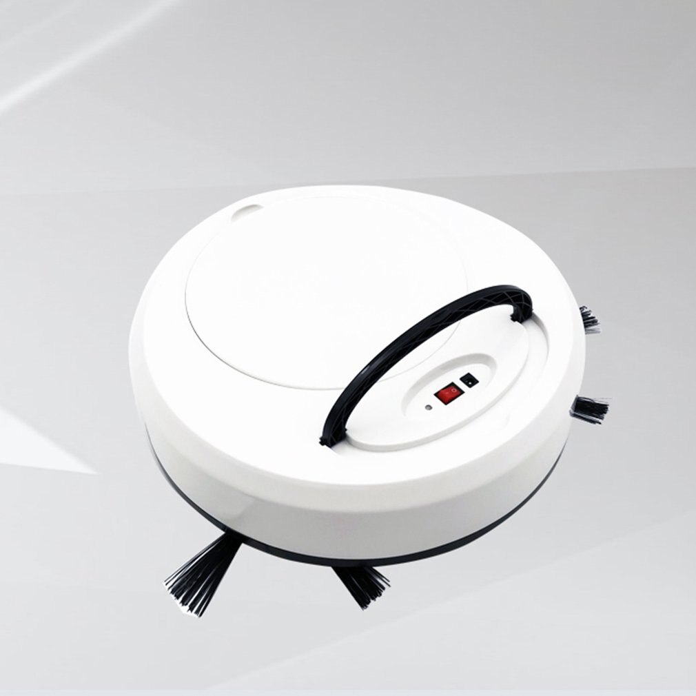 Automatic Robot Vacuum Cleaning Machine Intelligent Floor Sweeping Dust Catcher Carpet Cleaner For Home Cleaning: Sky Blue