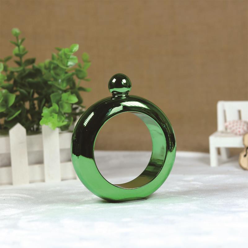 Offre spéciale Bracelet jonc Portable hanche fiole ronde Chic Bracelet de vin bouteille d'alcool 3.5 oz whisky Vodka swig mini fiole