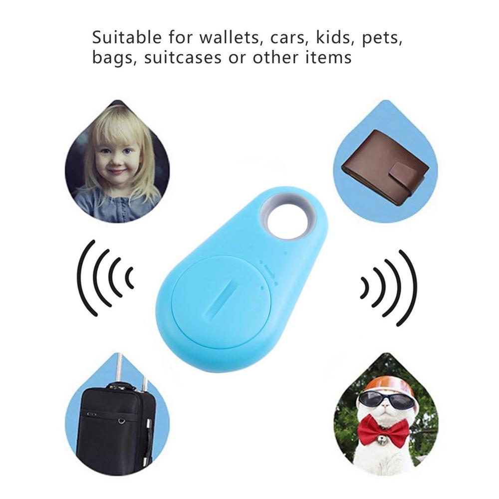 Mini porte-clé Portable Anti-perte 4.0, traceur GPS, localisateur de gouttes d'eau, portefeuille de voiture, sacs pour enfants âgés, animaux domestiques, traceur, alarme bidirectionnelle