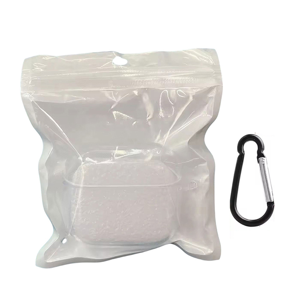 Doorzichtig Hoesje Voor Airpods 1 2 3 Pro Pro2 Doorzichtige Zachte Tpu Wirelsss Hoofdtelefoon Beschermhoes Met Sleutelhanger Voor Airpods Pro 2: Bruin