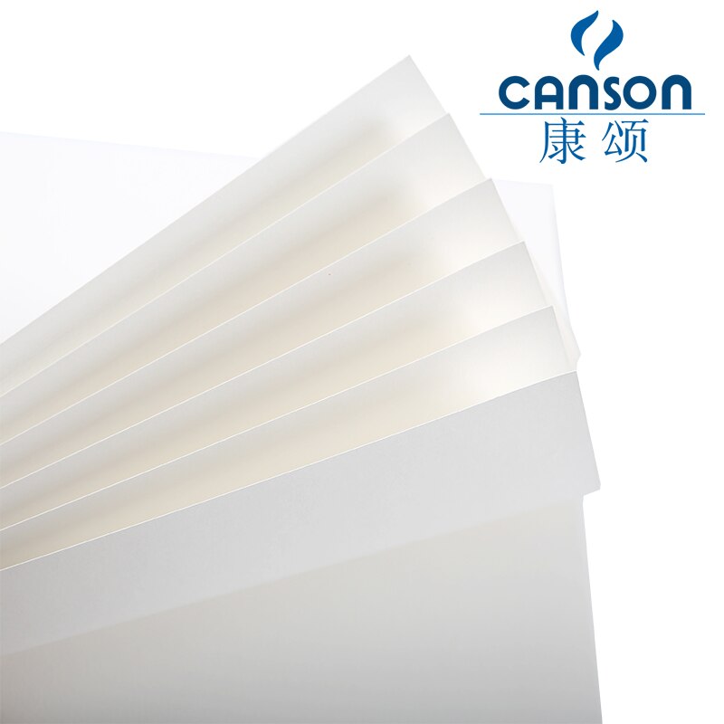 Canson – livre d&#39;aquarelle Montval, 300g, 20 feuilles de papier aquarelle, carnet de croquis, peinture au crayon de couleur