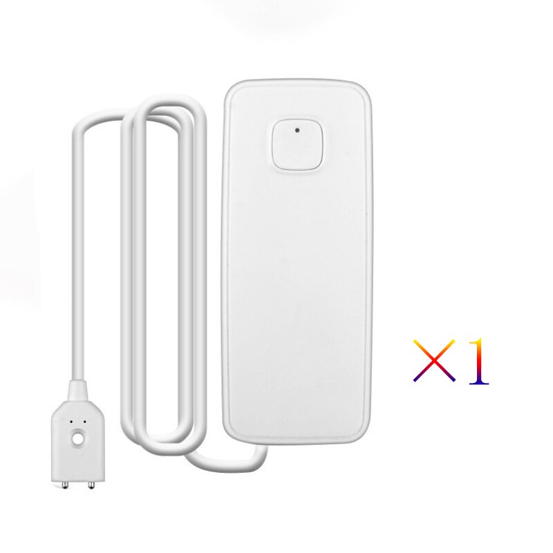 Tuya WiFi Water Leakage Alarm Independent WiFi Water Leak Sensor Detector Flood Alert Overflow Alarm System Tuya Smart Life: 1PCS