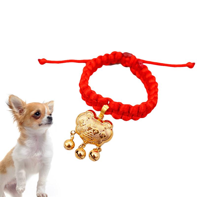 Huisdier Kraag Met Ketting Bell Mooie Decoratieve Ketting Hanger Voor Hond Kat