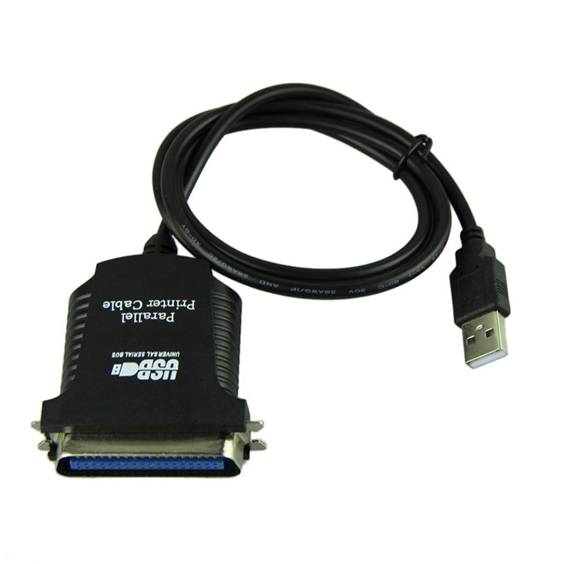 USB To DB36 Female Port Parallel Printer Print Converter Cable LPT Jun14 Factory Price