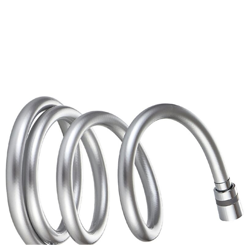 1.5/2/3m PVC Smooth Shower Hose High Pressure Thickening Handheld Head Flexible Anti Winding For Bath Parts Accessories