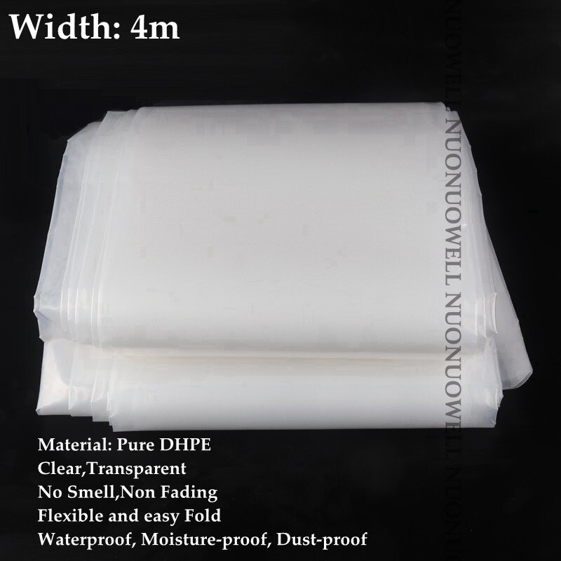 Film plastique pour serre agricole 1m 0.16mm | Film couvrant de protection pour légumes et jardin, Film agricole: Width 4m