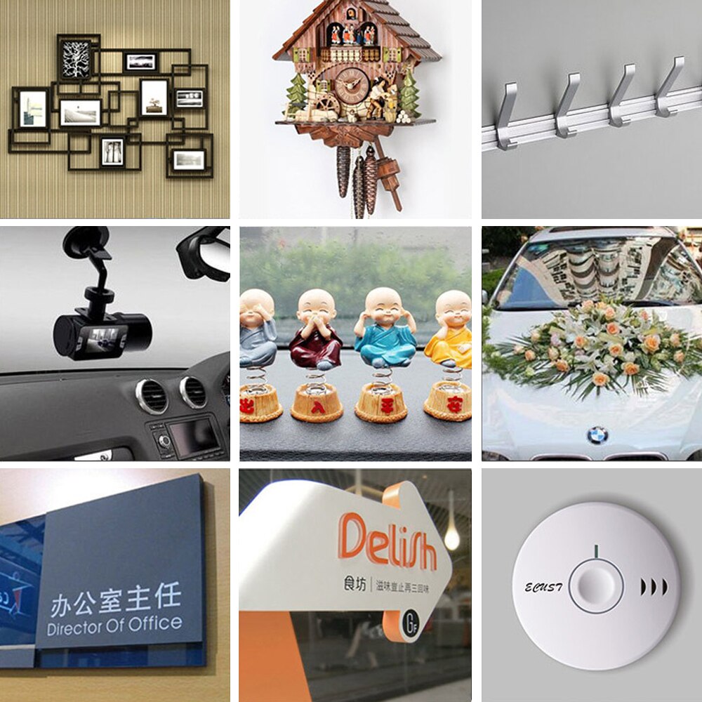 1M/3M/5M Nano Tape 2mm Thick Transparent No Trace Reusable Waterproof Adhesive Tape Double Sided Tape Cleanable Home Item