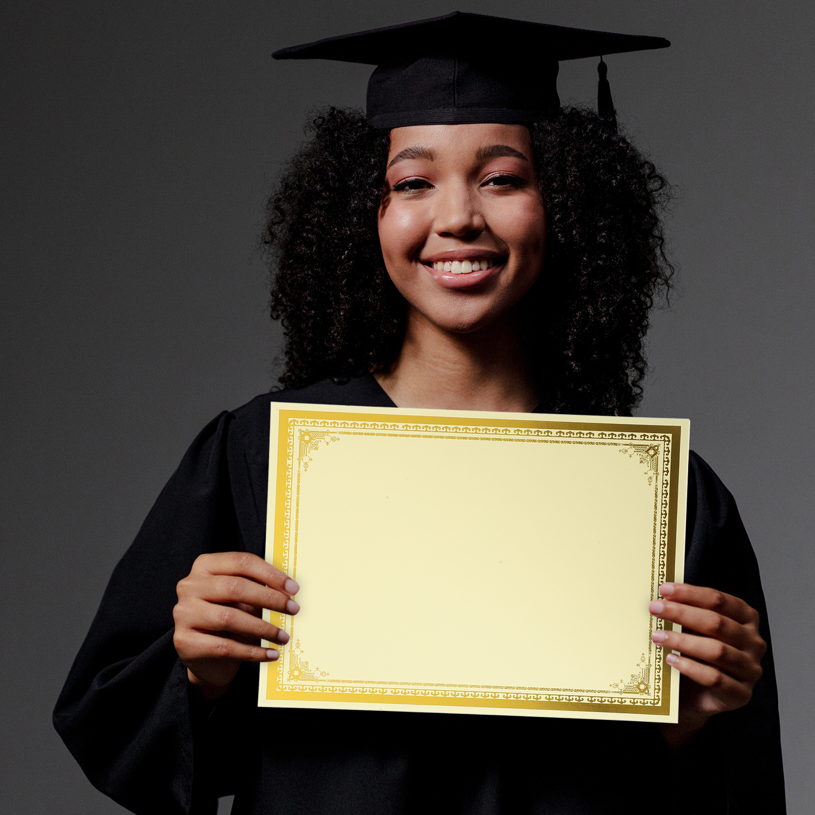10 hojas de cubierta de certificado de diploma en blanco, papel de estampado en plateado para uso doméstico, marco de documentos , premio de graduación