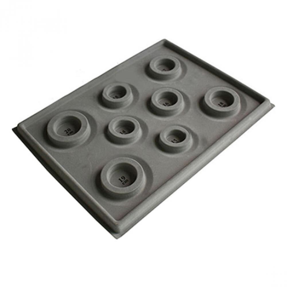 Bead Board Bracelet Beading Tray Necklace DIY Making Craft Jewelry Meter Panel Tool 7 Style Gray Flocked