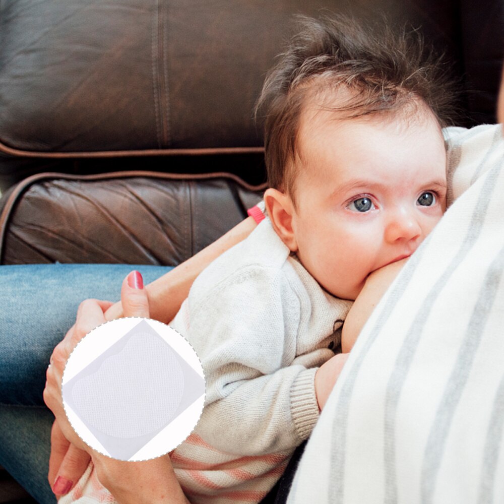 1 scatola di Tettarelle Da Biberon scudo etichetta l'allattamento Al Seno Ausiliario Morbido Tettarelle Da Biberon Copertura Traspirante Tettarelle Da Biberon pasta per la Donna Della signora Madre Mamma