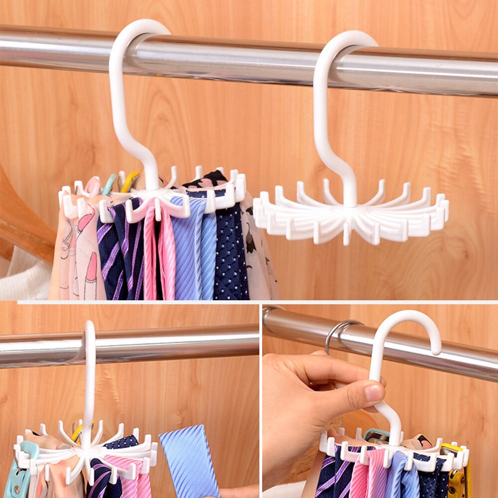 1PCS Hanger Holder Rack Movable Clothes Hanging System Closet Storage Organizer