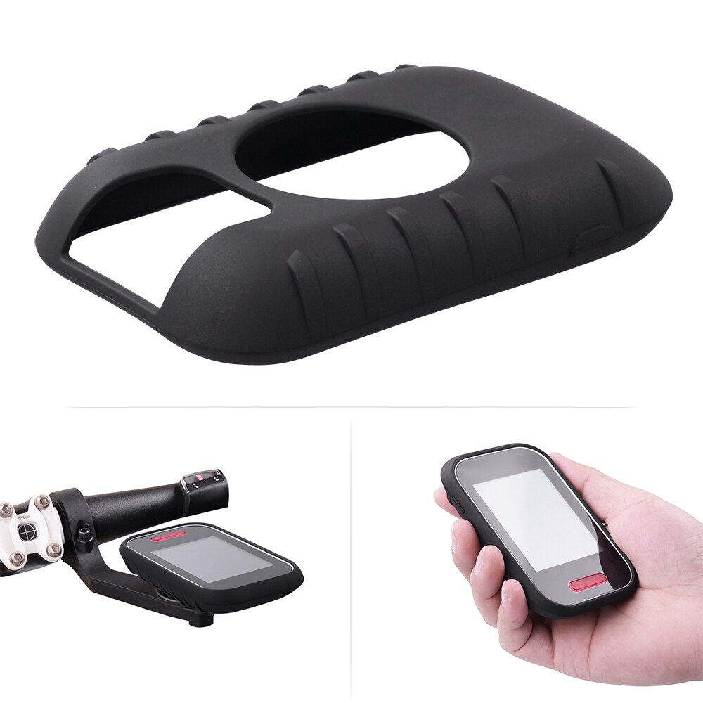 Til gps polar  v650 road mtb cykelcomputer gps protect case silikone cykelcomputermontage sæt til 31.8mm or 25.4mm styr