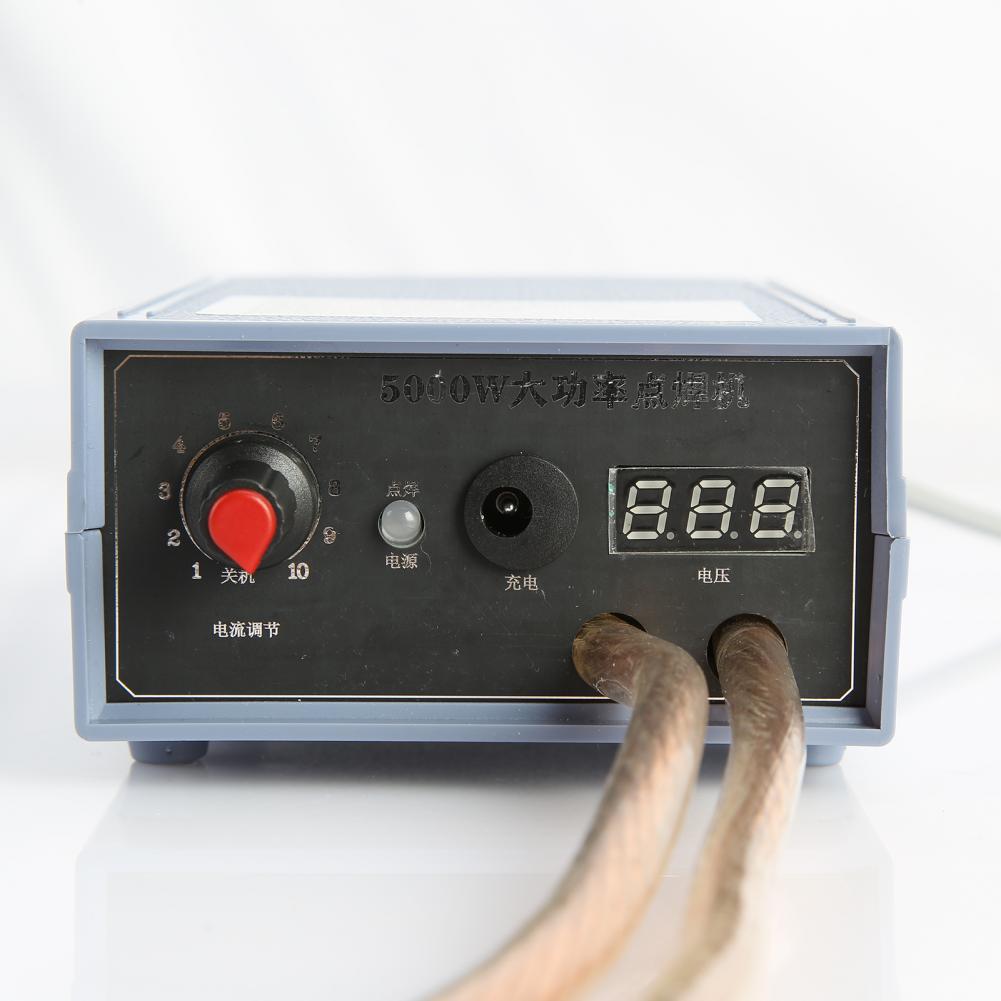 Soldering Spot Welding 18650 Battery Portable Spotwelder Kit Adjustable 5000W Spotwelding Machine Tool