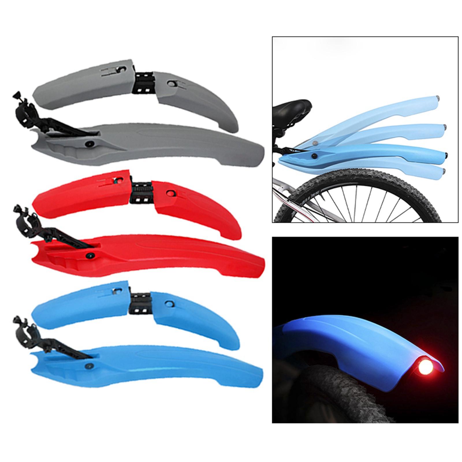 Bicycle Mudguard Set MTB Mountain Bike Guard Wing Cycling Front Rear Fender
