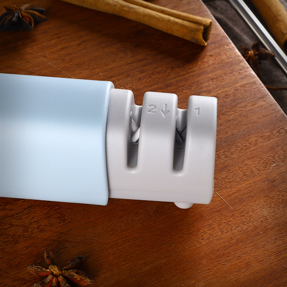 WAK Multifunctional Kitchen Sharpener Portable Kitchen Knives Sharpening Tool Manual Knives Sharpener System Kitchen Gadgets