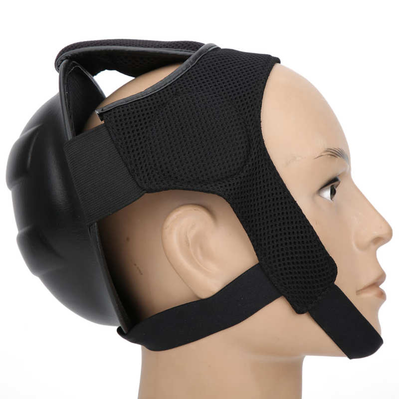 Boxing Head Back Protective Helmet Sanda PU Leather Training Sparring Boxing Headgear Gym Equipment Taekwondo Head Guard