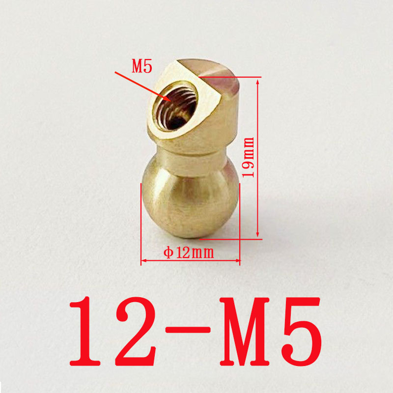 1PCS CNC machine tool oblique spray brass ball coolant nozzle tool holder ball joint nozzle: black