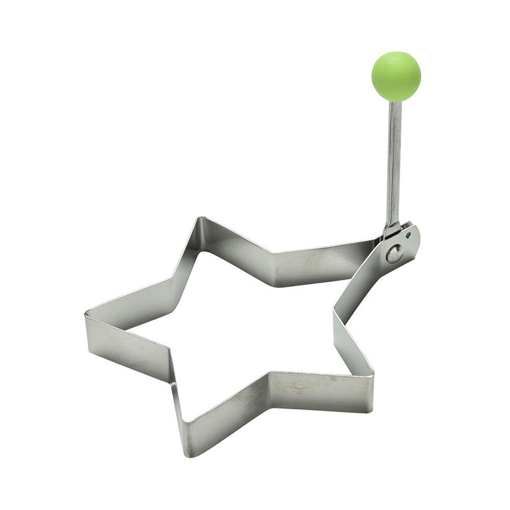 Nouveauté oeuf frit crêpe Shaper en acier inoxydable Shaper moule moule cuisine anneaux coeur cuisine outil #20: A