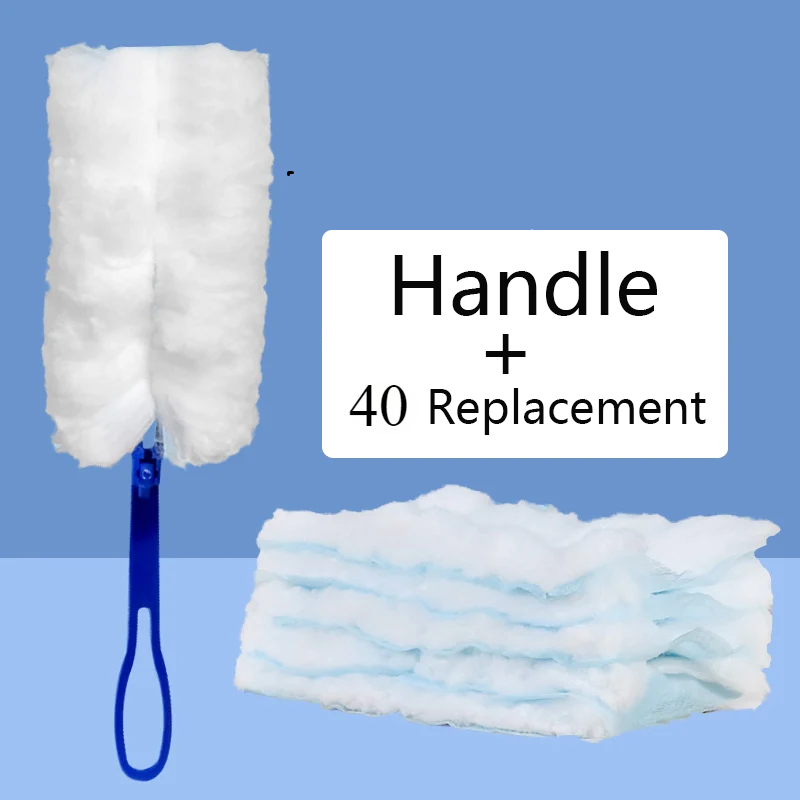 Cabezales de repuesto para plumero, recambios de plumero cortos desechables a granel para limpiar persianas de oficina en casa, herramientas de limpieza de polvo para superficies de coche: Gris