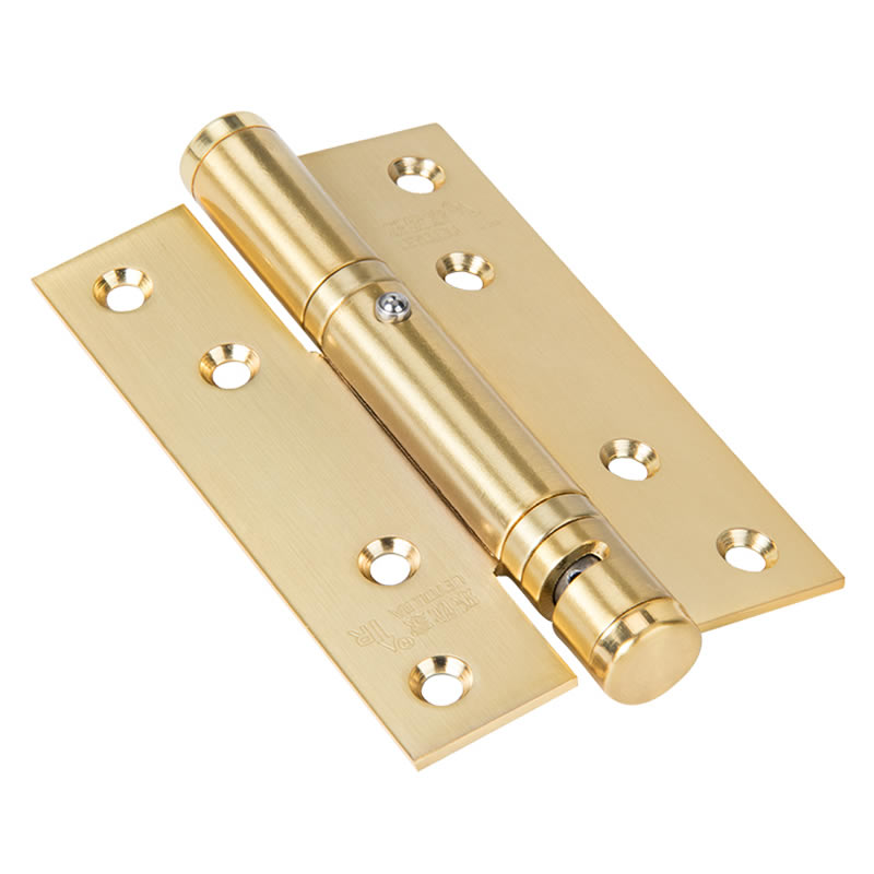 Invisible door Hydraulic buffer hinge,5 inch,90 degree positioning,Automatic closing,be quiet, door closer