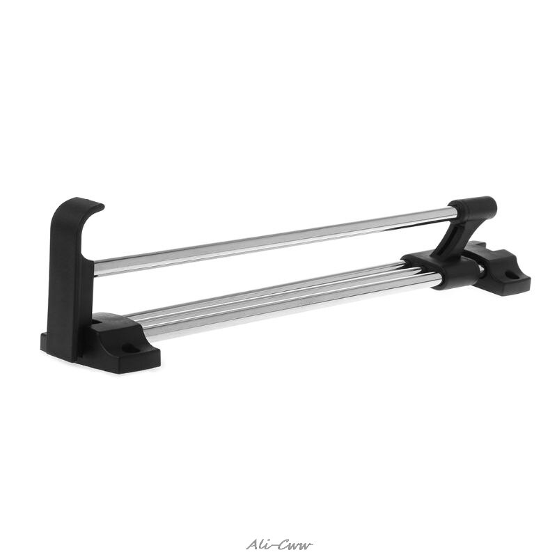 Wardrobe Chrome Pull Out Retractable Wardrobe Clothes Hanger Pull Out Closet Rod Rail Organizer Rack Closet Rod
