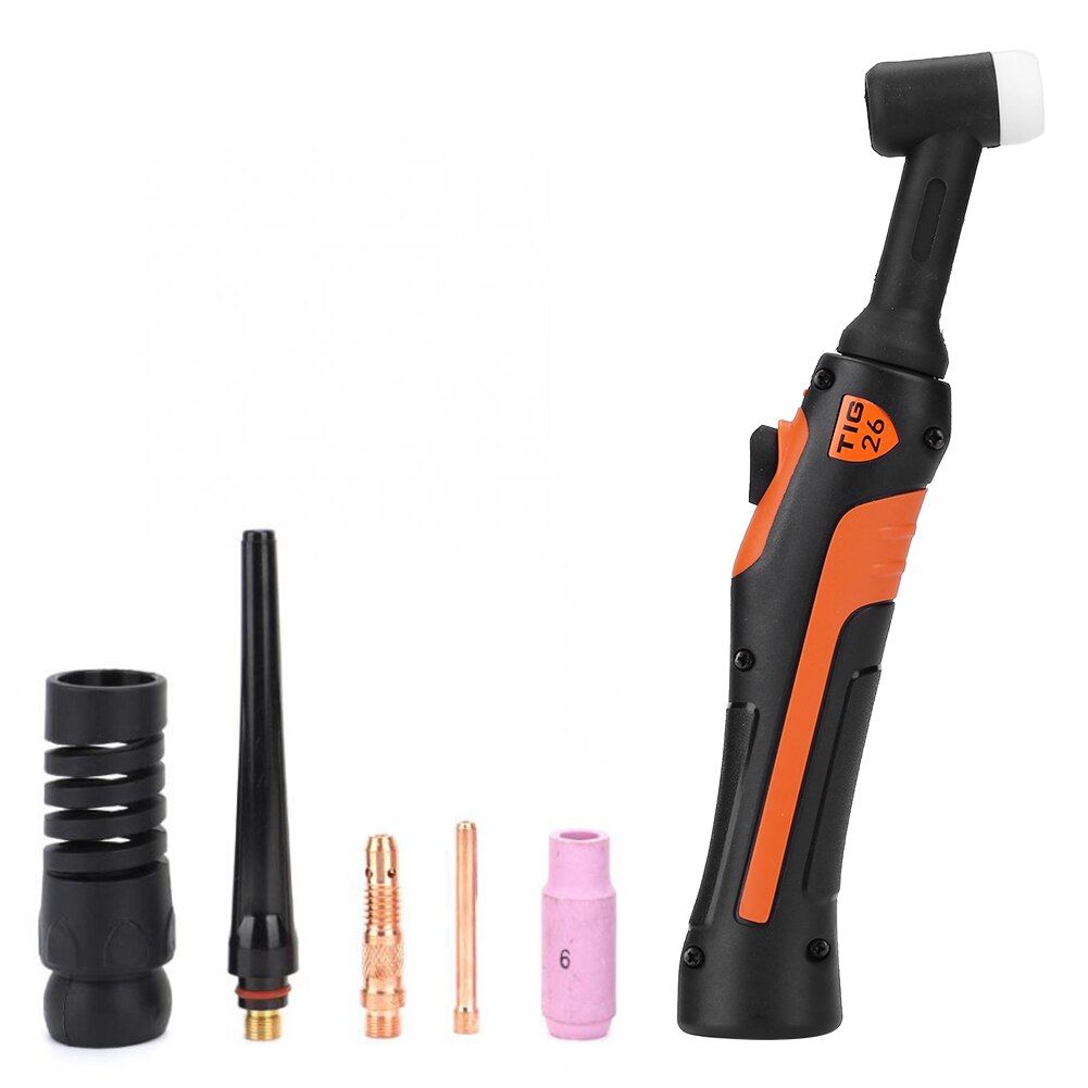 TIG-26 TIG Welding Torch Set Argon Arc Welding Replacement Accessories Welding Torch Head for Argon Arc Welding