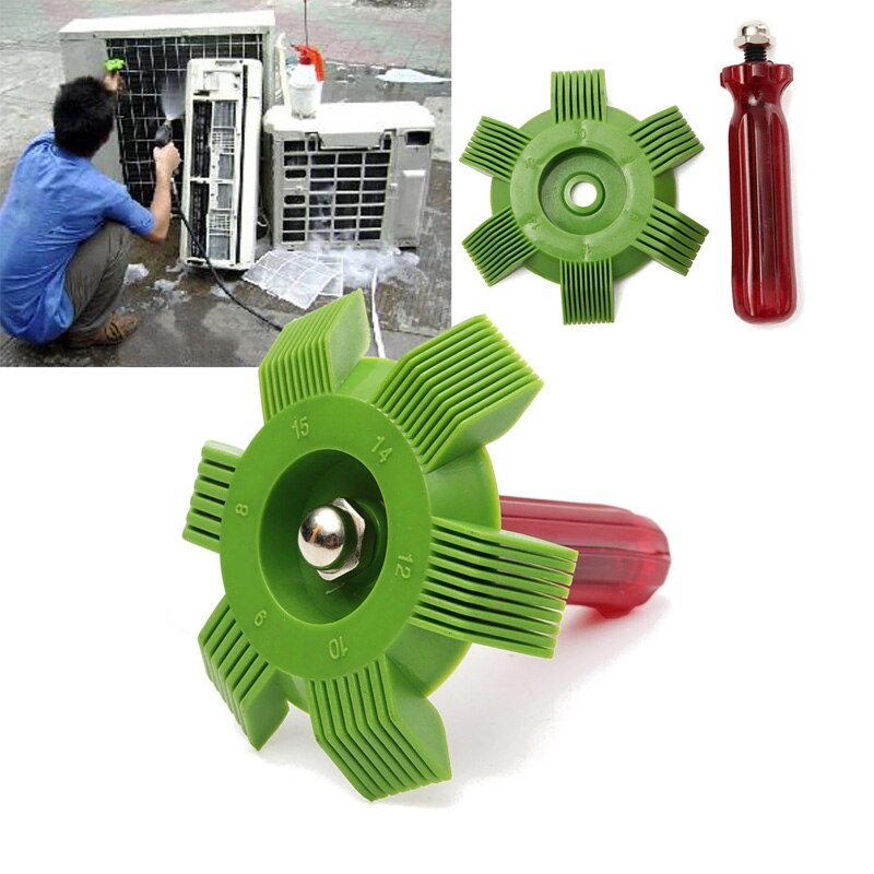 1 Pcs Radiator Condenser Evaporator Fin Straightener Coil Comb Universal Car A/C Plastic Auto Cooling System Repair Tools Kit