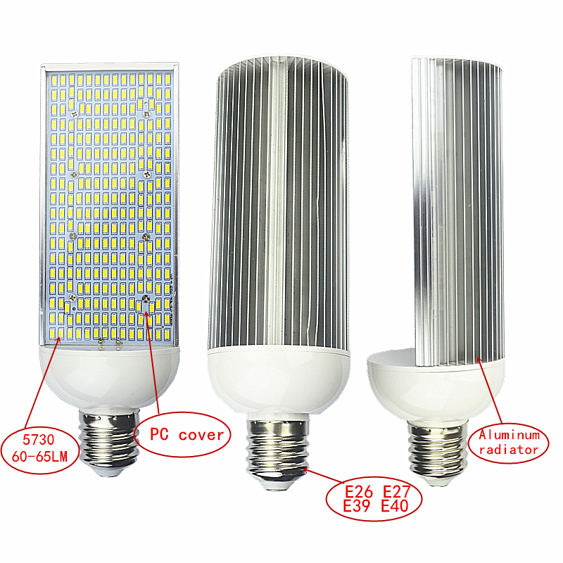 Led Straatverlichting Lamp 70W 100W 120W 150W Weg Snelweg Tuin Park Straat Licht E26 E27 e39 E40 85-265V Lamp Outdoor Verlichting