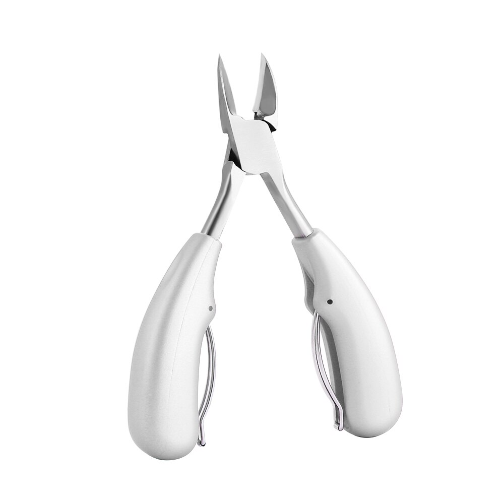 1Pc Stainless Steel Precision Toenail Clippers Cutter Nippers Trimmer for Thick Ingrown Toenails Scissors Manicure Pedicure Tool