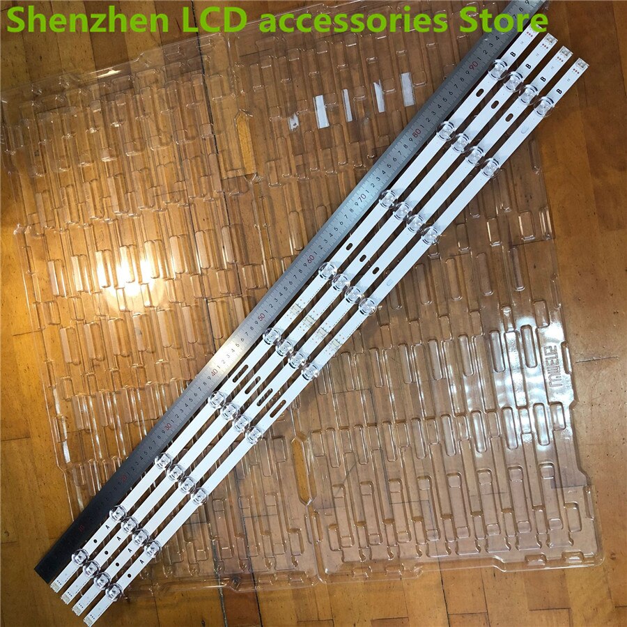 8pcs x LED Backlight Strip 9-leds for LG 47 inch TV innotek DRT 3.0 LG47lb5610 6916L 1715A 1716A LG47LY340C LG47GB651C