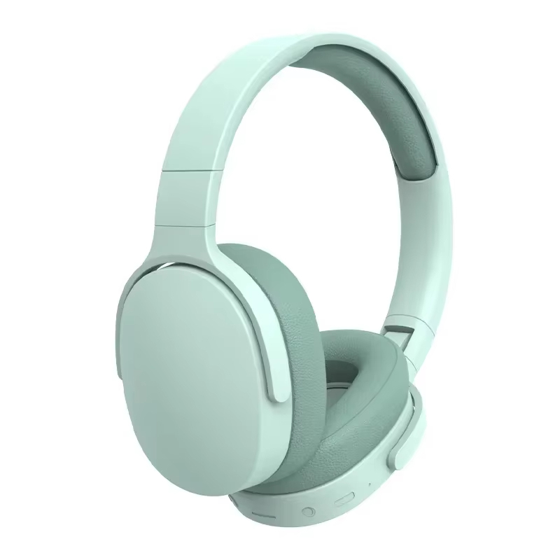 Drahtlose Bluetooth 5.3-Kopfhörer über dem Ohr, HiFi-Stereo-Headsets, echte Sportarten mit Kopfhörern, TF/AUX-Musikplayer mit Mikrofon: Dunkelblau