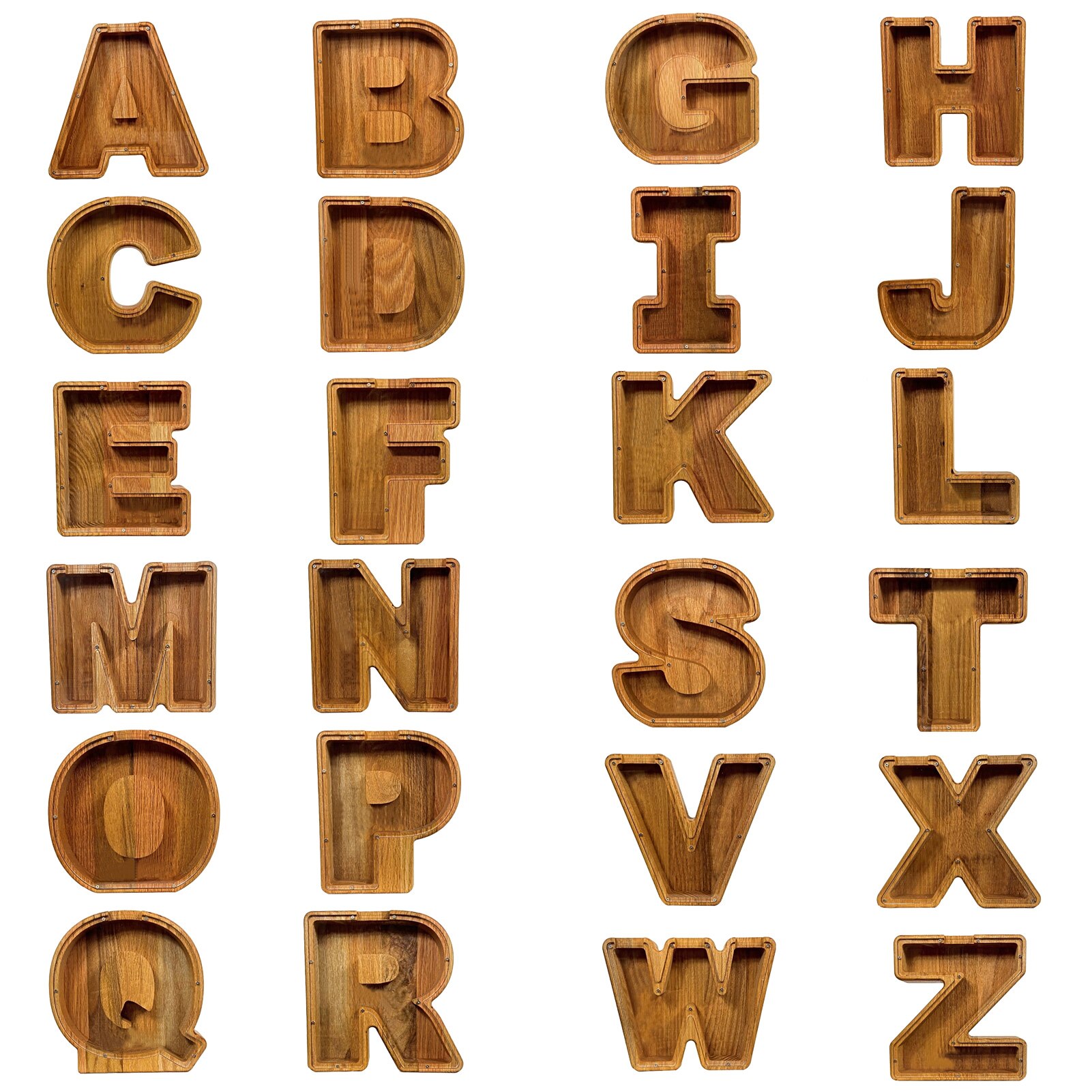 Alcancía con alfabeto en inglés para niños, maceta... Grandado