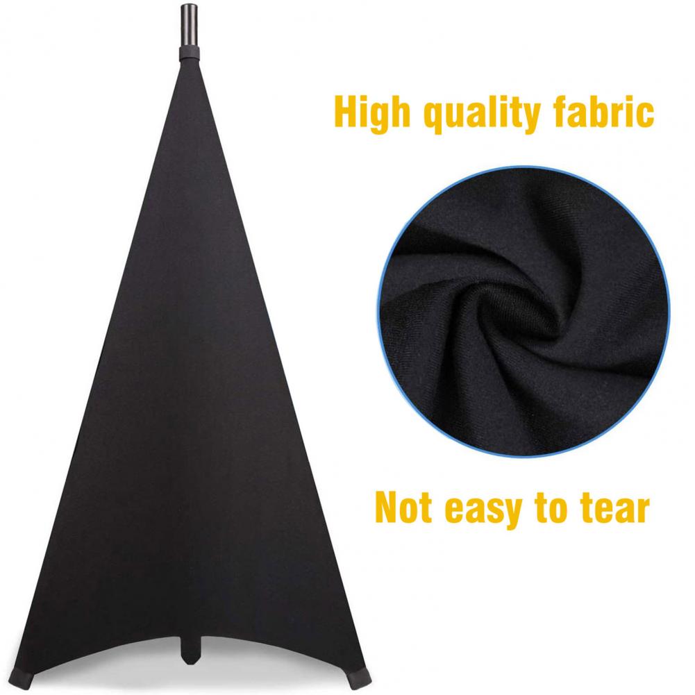 Statief Stand Cover Brede Toepassing Speaker Stand Cover Praktische Eenvoudige Installatie Grote Lycra Speaker Stand Scrim