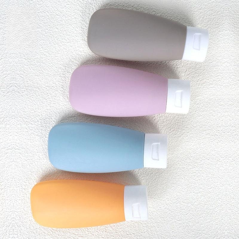 Ensemble de bouteilles rechargeables de voyage, 30/60/100ml, cosmétiques, lavage du visage, crème pour les mains, Lotion, tuyau, distributeur vide, 3/4 pièces